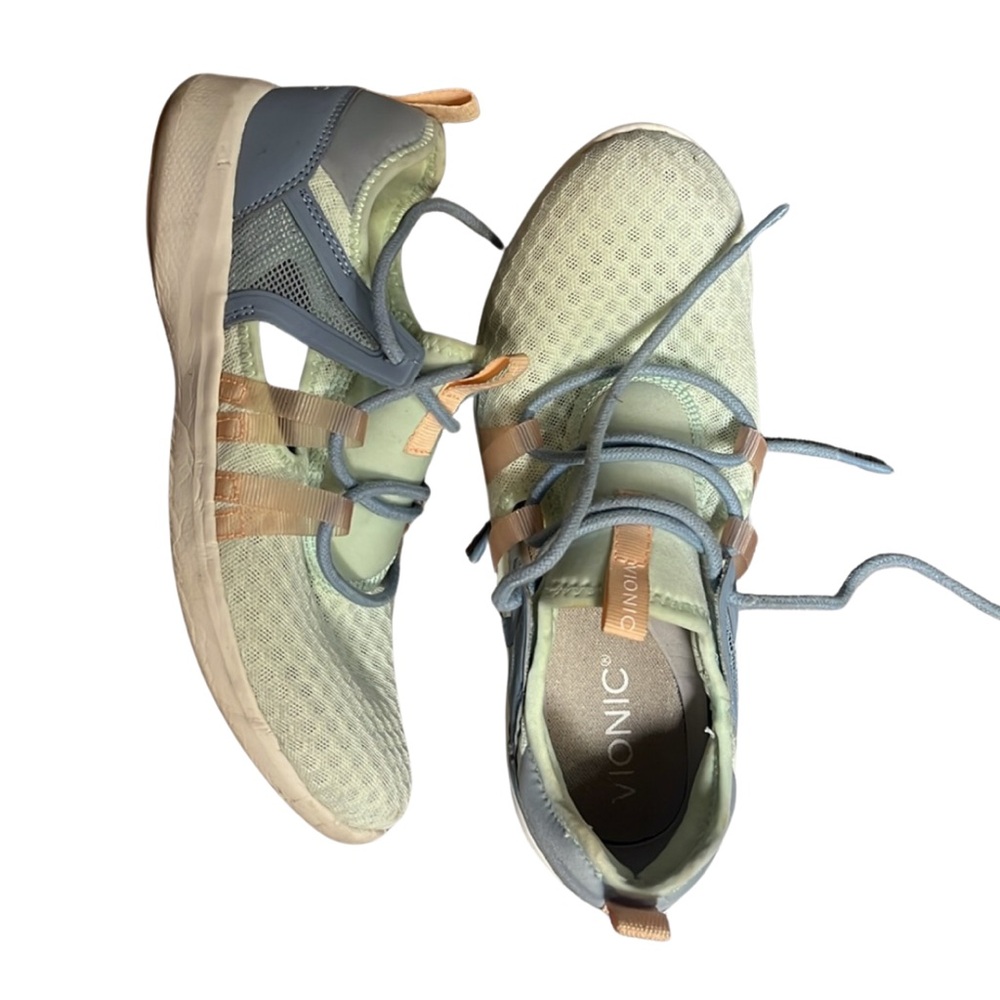 Vionic Adore Sneaker Womens Mint Green Blue  Sz 7.5